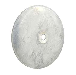 Deckel für Vorderradnabe -  Aluminium Kugelpoliert