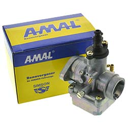 AMAL-Rennvergaser Ø21,00 mm - mit Produktheft Technik, Betriebsanleitung - Verstärkter Flansch!