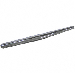 Auspuff einteilig, Gerade Form, hinten schräg, L=1100mm, D=35mm, verchromt - für ES150