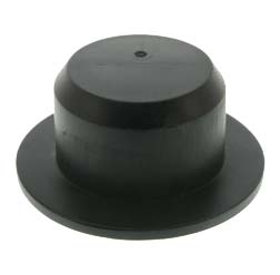 Stopfen, schwarz - z.B. für Metall-Ansauggeräuschdämpfer - KR51, DUO 4/1, 4/2