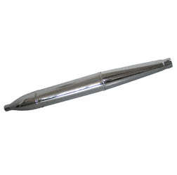 Auspuff dreiteilig in Zigarrenform - links (SET: MZA 35679)  ES Doppelport