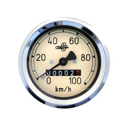 Tachometer MESTRA - AS 60mm - z.B. für RT125/1 - (100 Km/h)