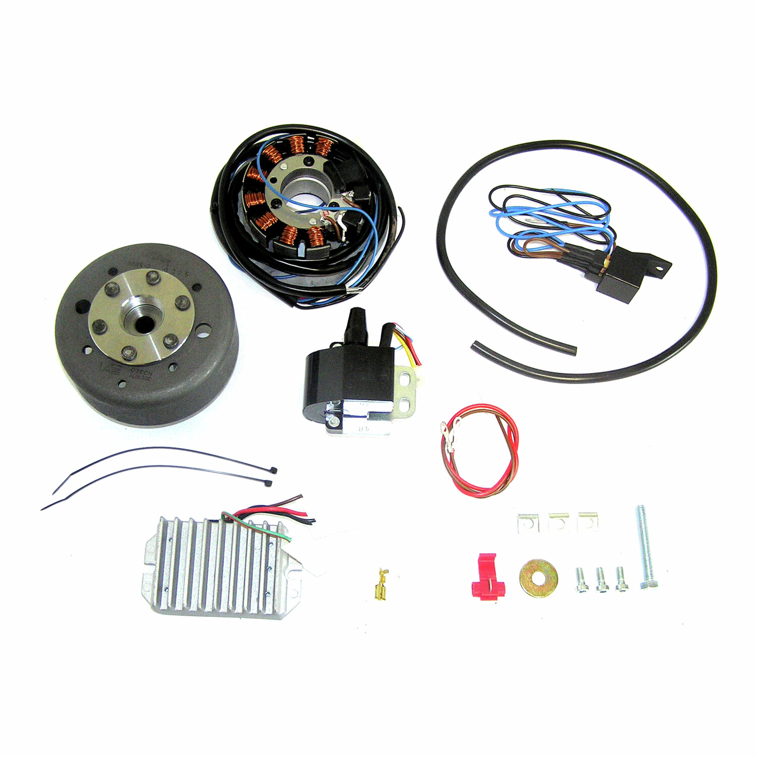 Lichtmagnetzündanlage 12V 180W mit integrierter vollelektronischer Zündung für ETZ125, ETZ150