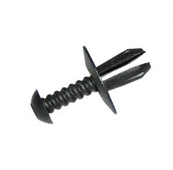 Schraubniet Skiffy 1130002 - schwarzer Kunststoff PA - für 6 mm Lochdurchmesser und  4 - 7 mm Materialstärke