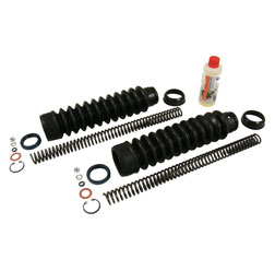 Telegabel Reparatur-Set für S50, S51, S53, S70 -  verstärkte Druckfeder 3,4mm - mit Gabelöl von ADDINOL