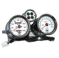 Anzeigeeinheit für Motorrad 125 (bis 160 Km/h) DZM + Tachometer - Armatur