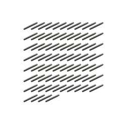 SET -  76 Stück Zylinderrollen NRB 2 x 15,8-G2 (DIN 5402) - passend f. AWO 425S