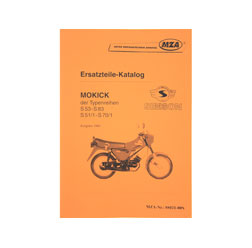 Ersatzteilkatalog Mokick S53-S83, S51/1-S70/1 - Ausgabe 1993