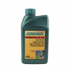 ADDINOL Kettensägenöl (Schneidschwert) Ökoplus XS68, biologisch abbaubar, 1 L Dose
